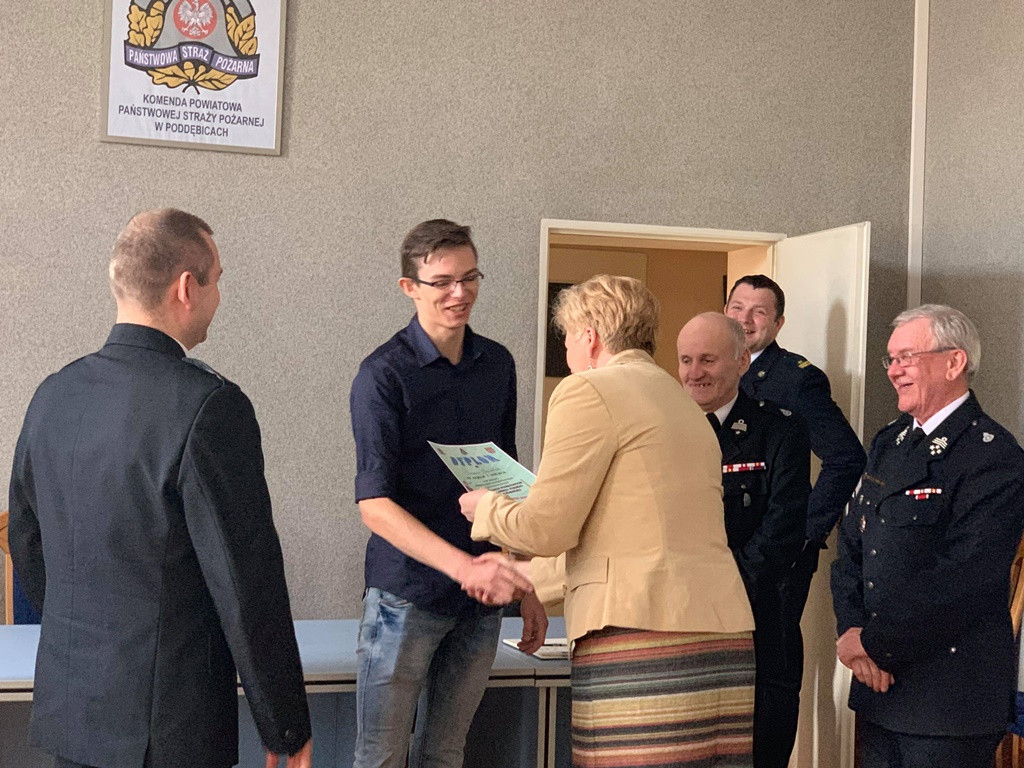 Młodzież Zapobiega Pożarom Poddębice