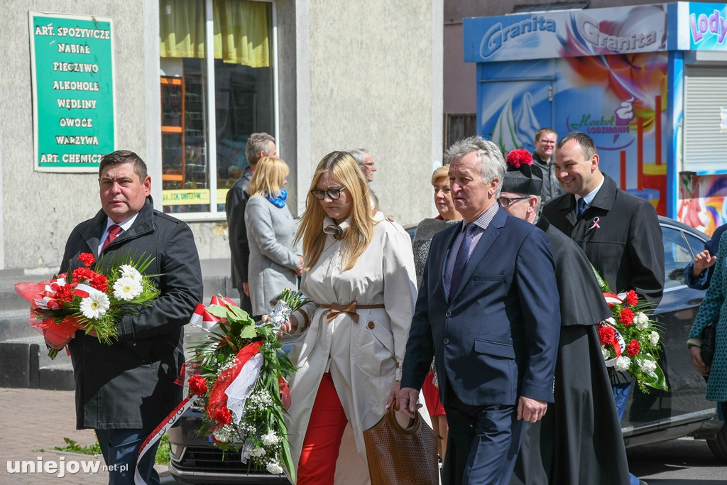Uniejowianie uczcili święto Konstytucji 3 Maja