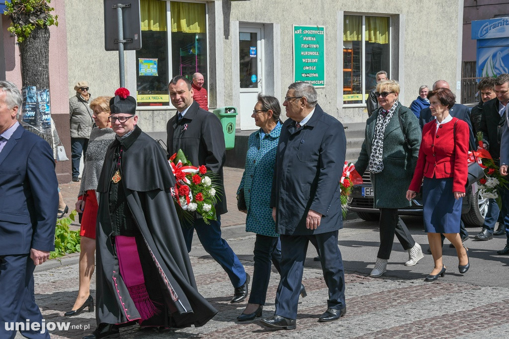 Uniejowianie uczcili święto Konstytucji 3 Maja