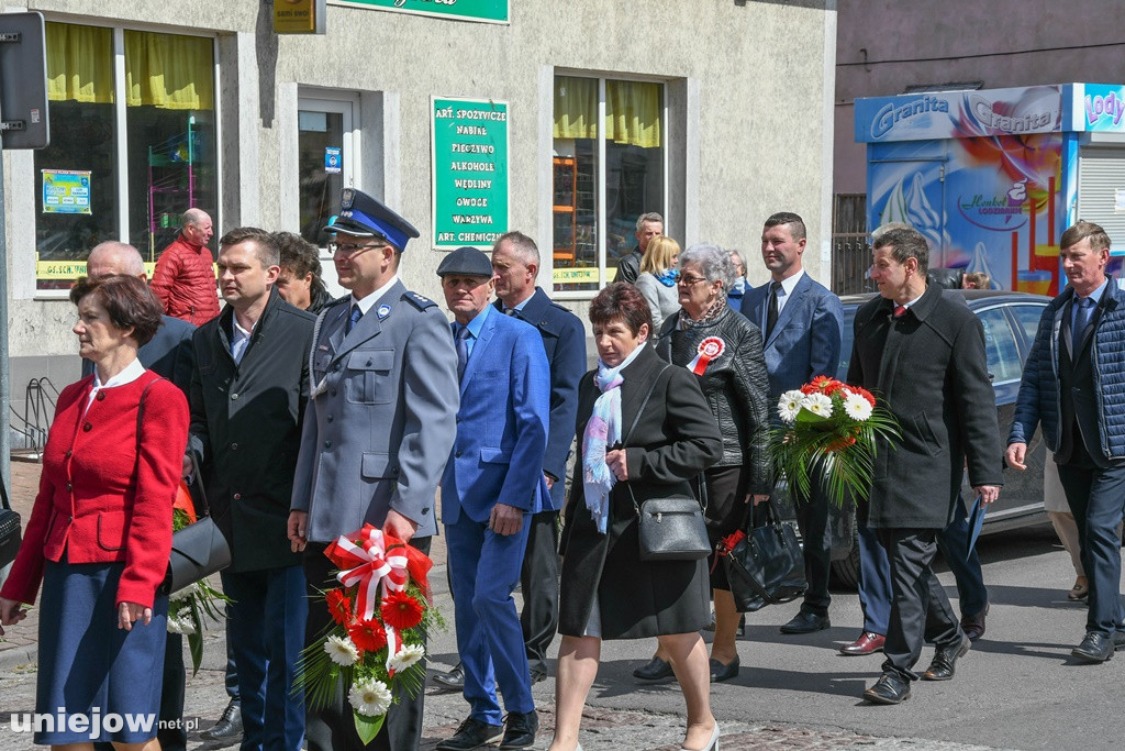 Uniejowianie uczcili święto Konstytucji 3 Maja