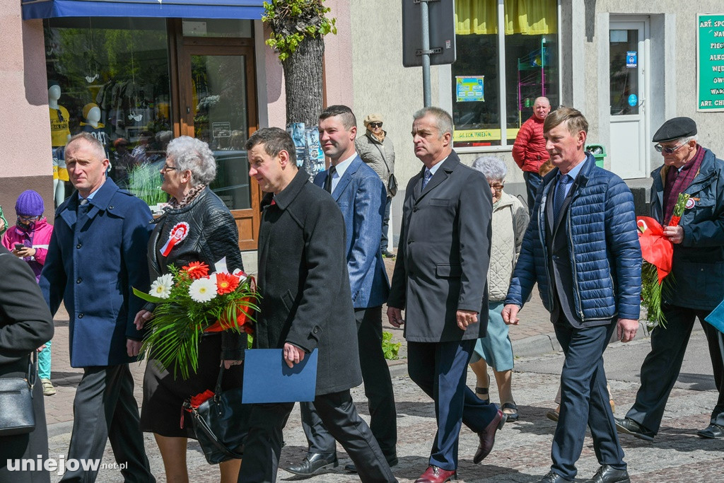 Uniejowianie uczcili święto Konstytucji 3 Maja