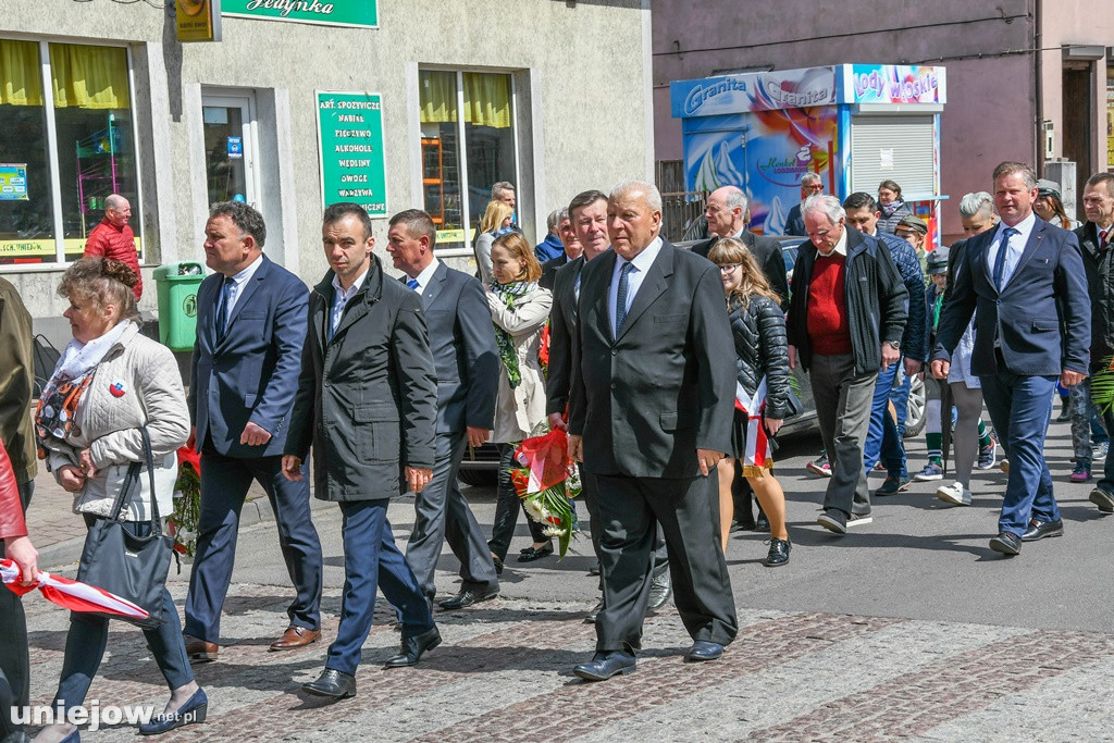 Uniejowianie uczcili święto Konstytucji 3 Maja