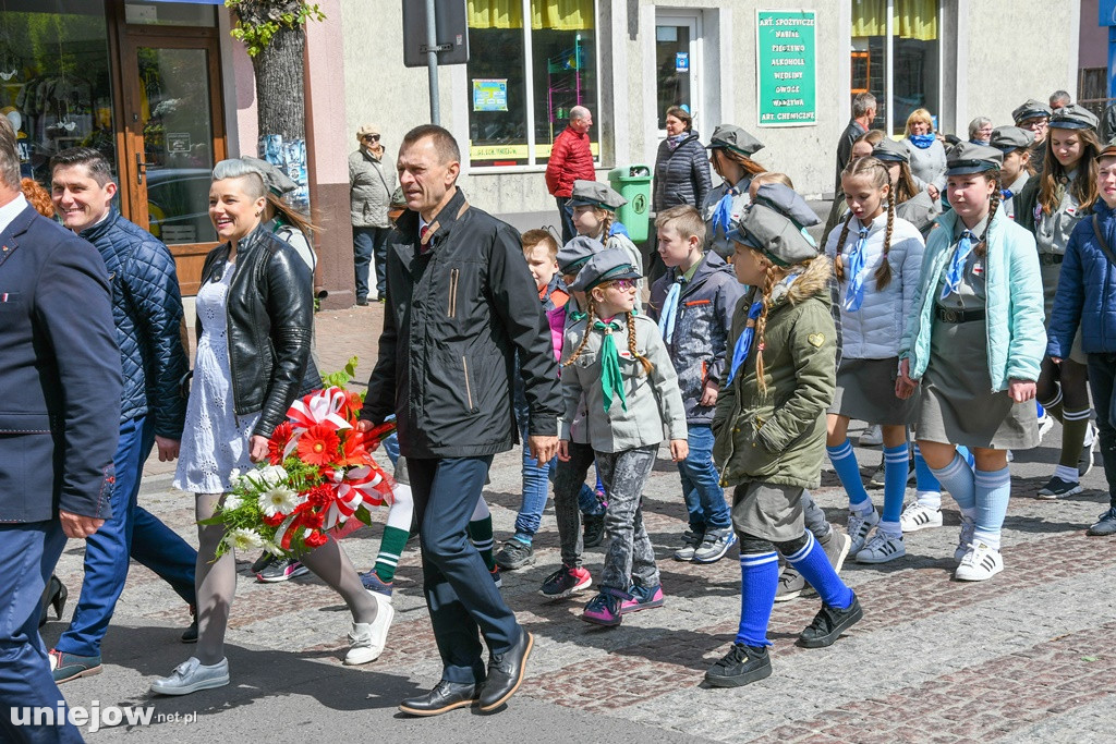 Uniejowianie uczcili święto Konstytucji 3 Maja