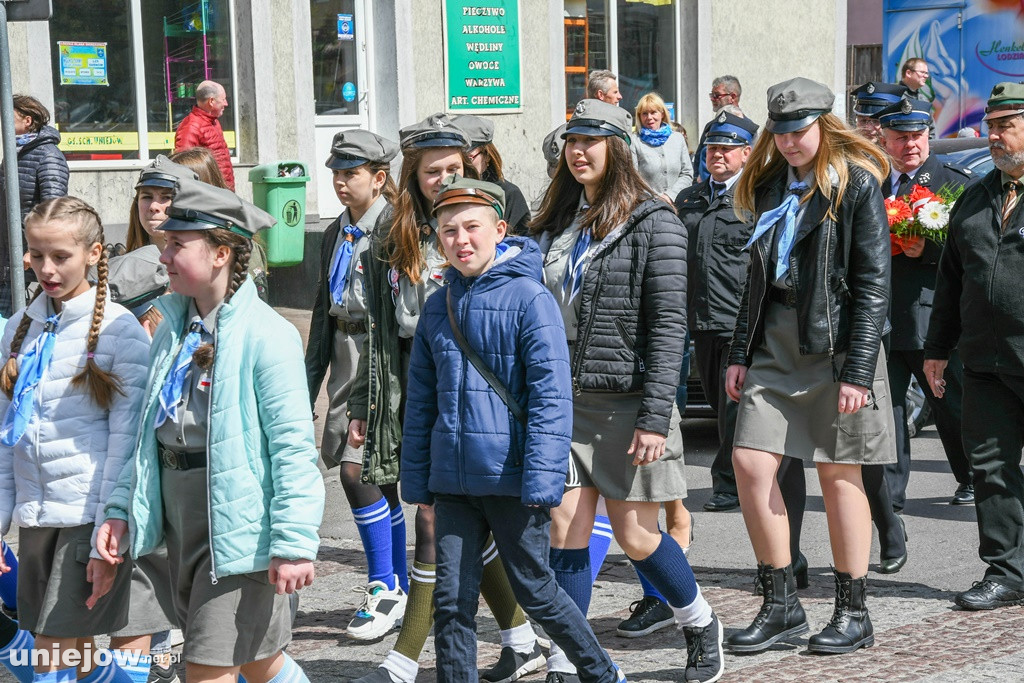 Uniejowianie uczcili święto Konstytucji 3 Maja