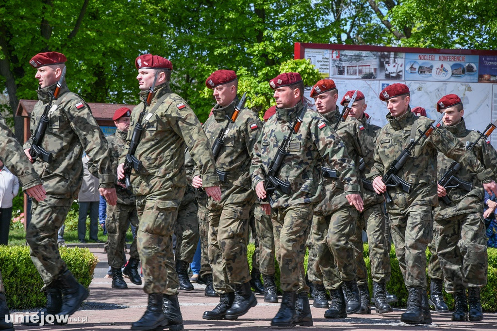 Uniejowianie uczcili święto Konstytucji 3 Maja