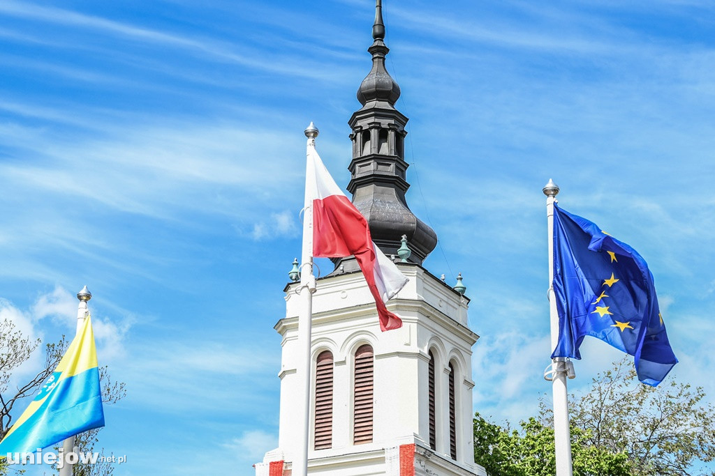 Uniejowianie uczcili święto Konstytucji 3 Maja