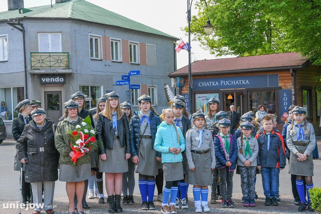 Uniejowianie uczcili święto Konstytucji 3 Maja