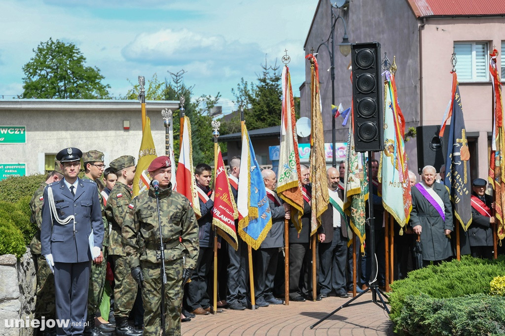 Uniejowianie uczcili święto Konstytucji 3 Maja