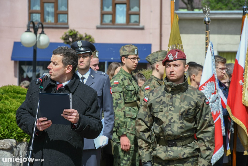 Uniejowianie uczcili święto Konstytucji 3 Maja