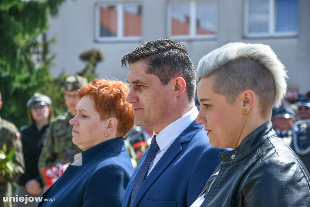 Uniejowianie uczcili święto Konstytucji 3 Maja