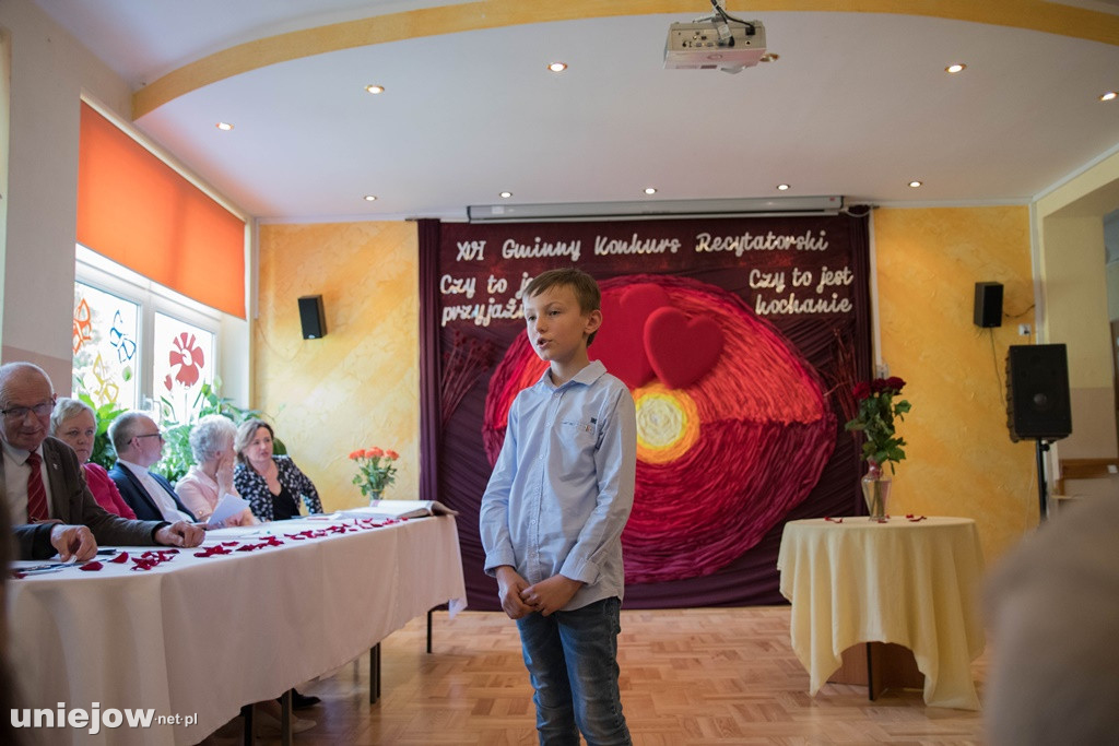 XVI Gminny Konkurs Recytatorski