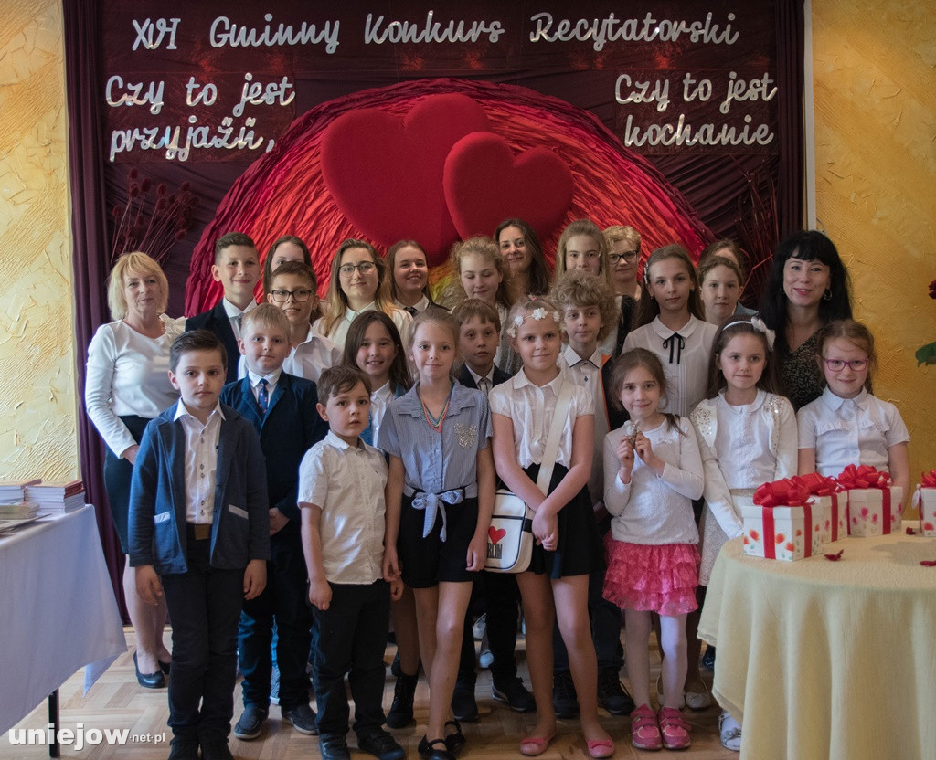 XVI Gminny Konkurs Recytatorski