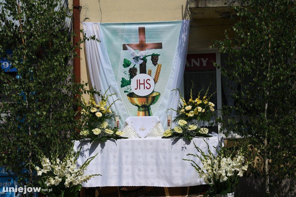 Procesja Bożego Ciała w Uniejowie 2019