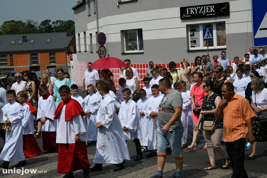 Procesja Bożego Ciała w Uniejowie 2019