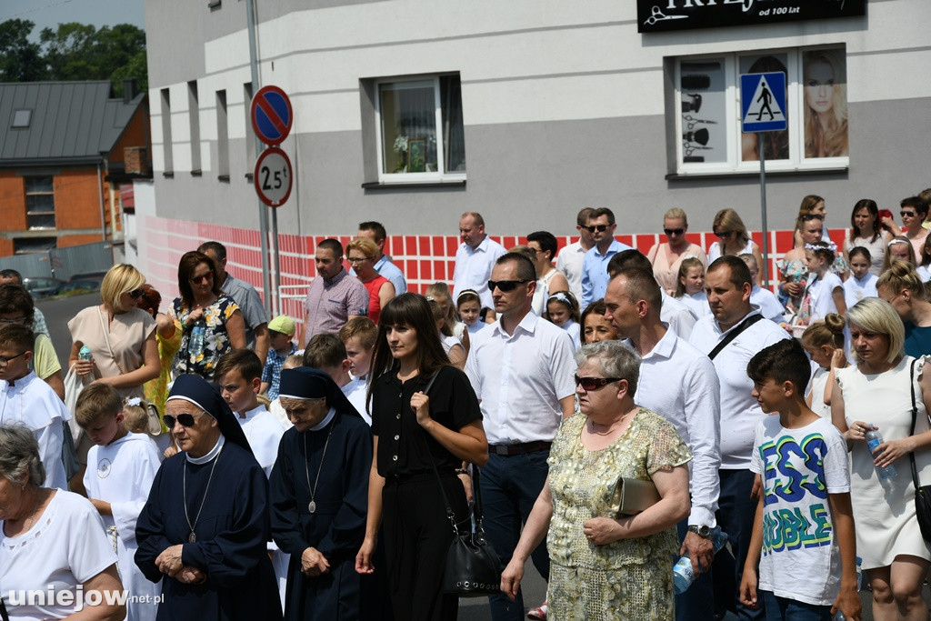 Procesja Bożego Ciała w Uniejowie 2019