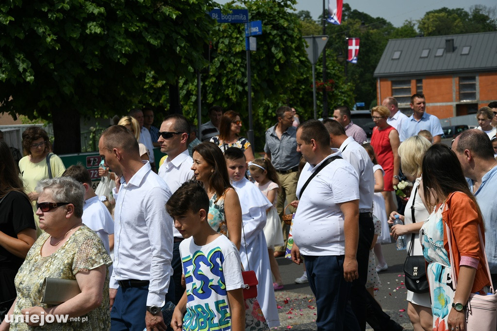 Procesja Bożego Ciała w Uniejowie 2019
