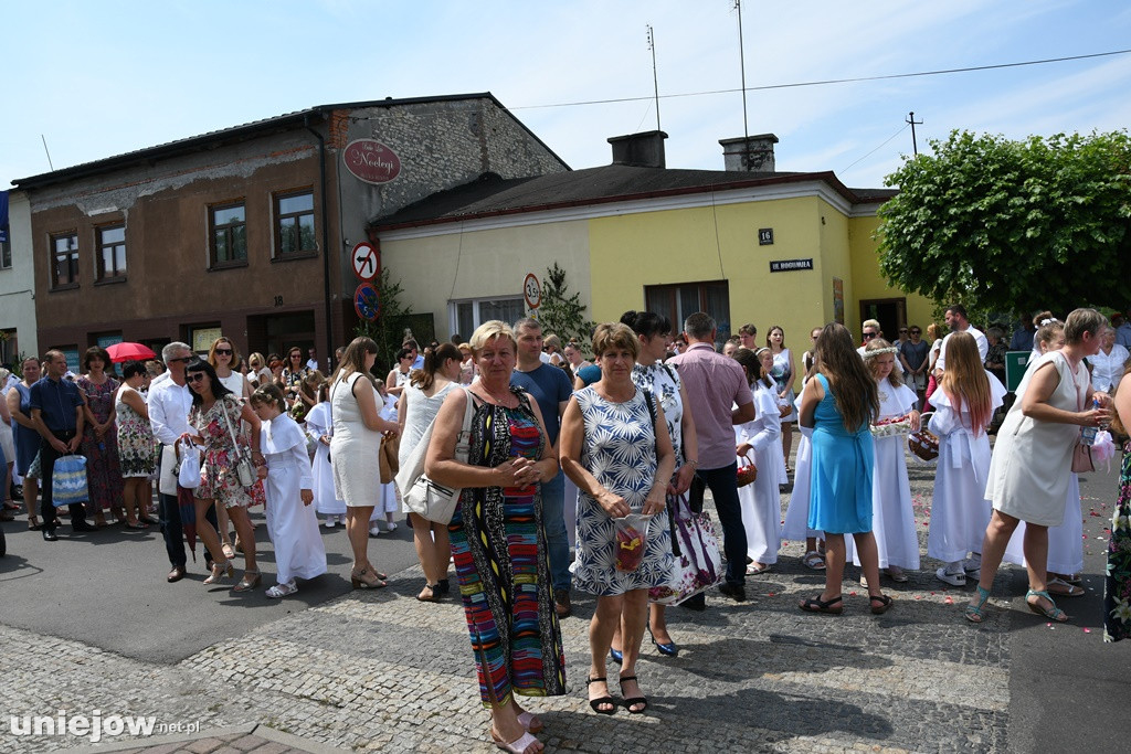 Procesja Bożego Ciała w Uniejowie 2019