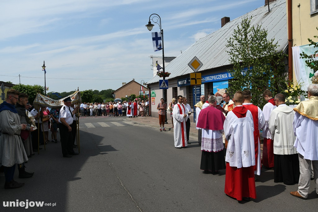 Procesja Bożego Ciała w Uniejowie 2019