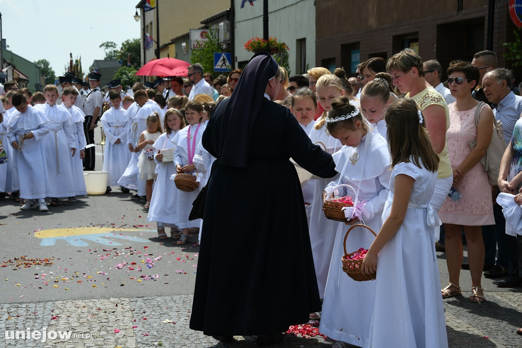 Procesja Bożego Ciała w Uniejowie 2019