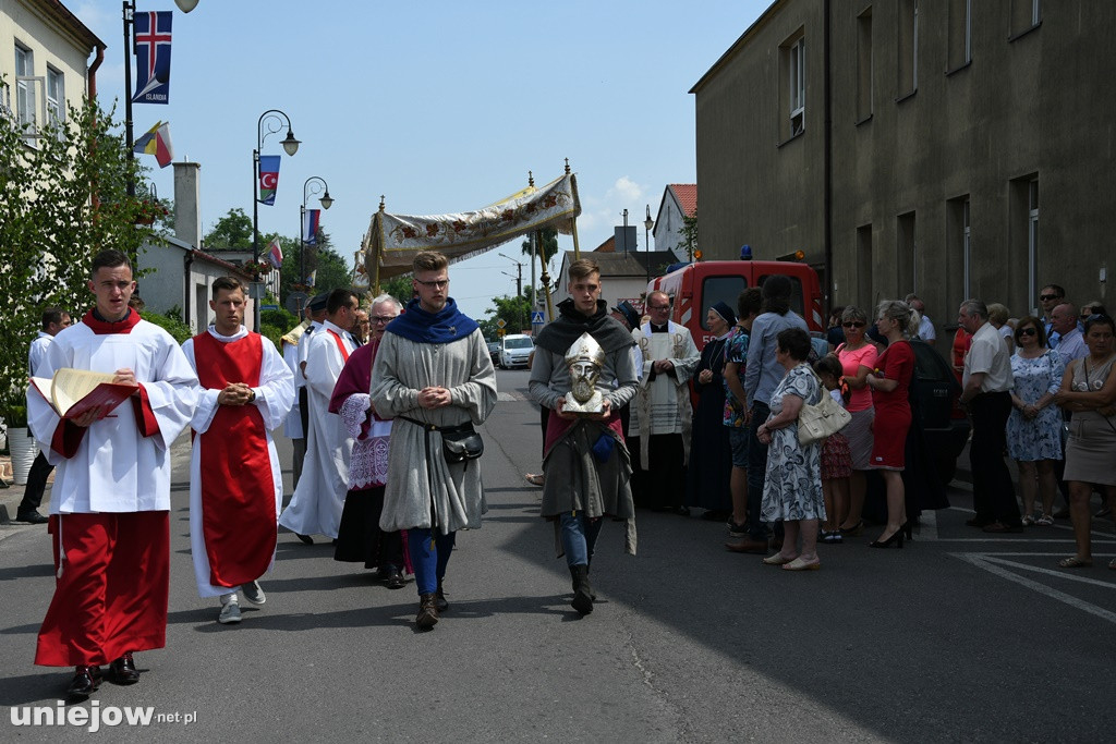 Procesja Bożego Ciała w Uniejowie 2019