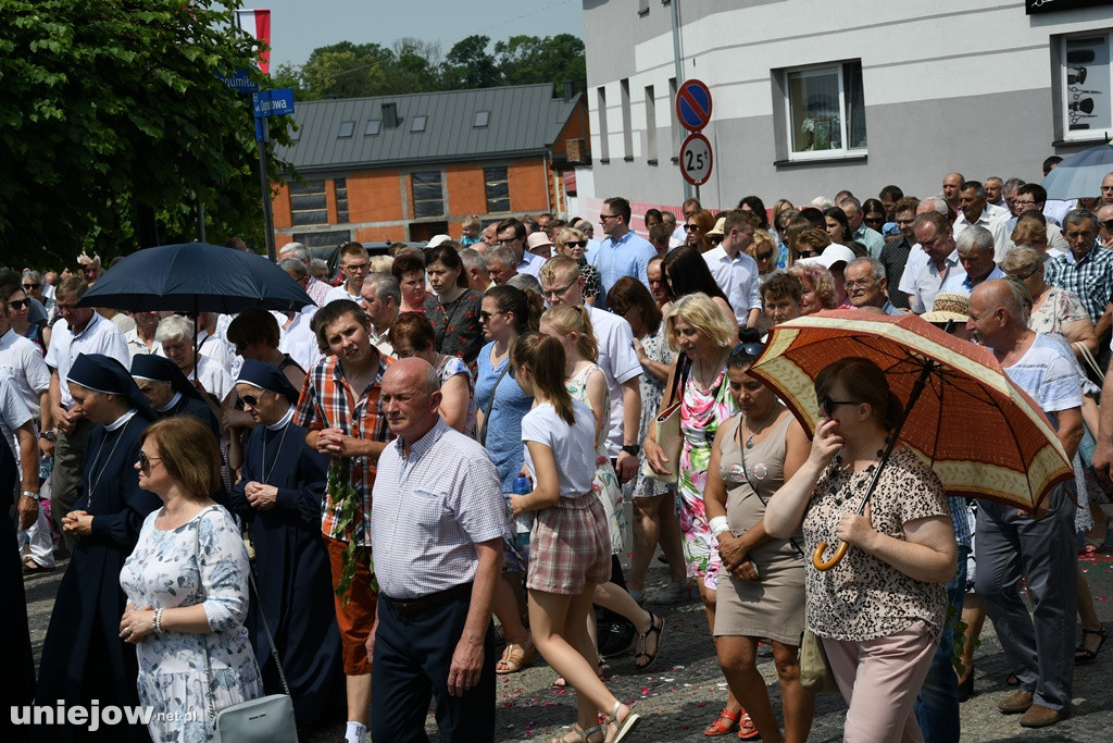 Procesja Bożego Ciała w Uniejowie 2019