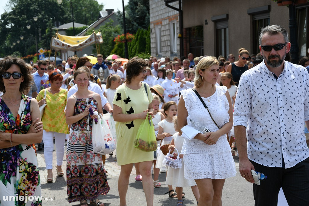 Procesja Bożego Ciała w Uniejowie 2019