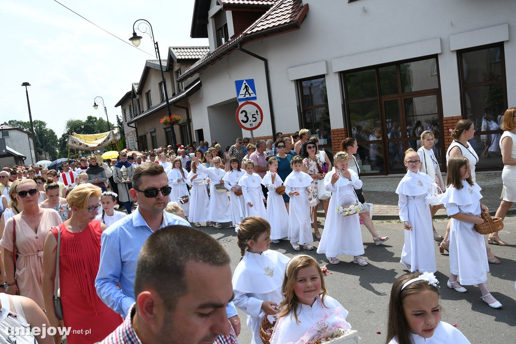 Procesja Bożego Ciała w Uniejowie 2019