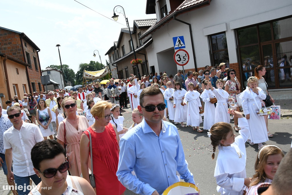 Procesja Bożego Ciała w Uniejowie 2019