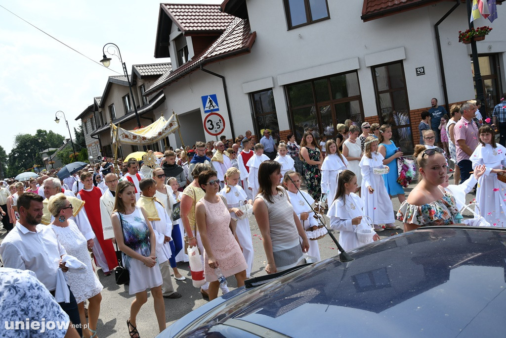 Procesja Bożego Ciała w Uniejowie 2019