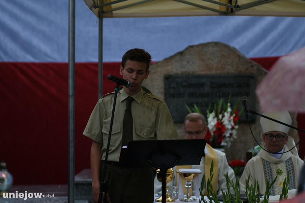 80. rocznica mordu ludności w Czekaju