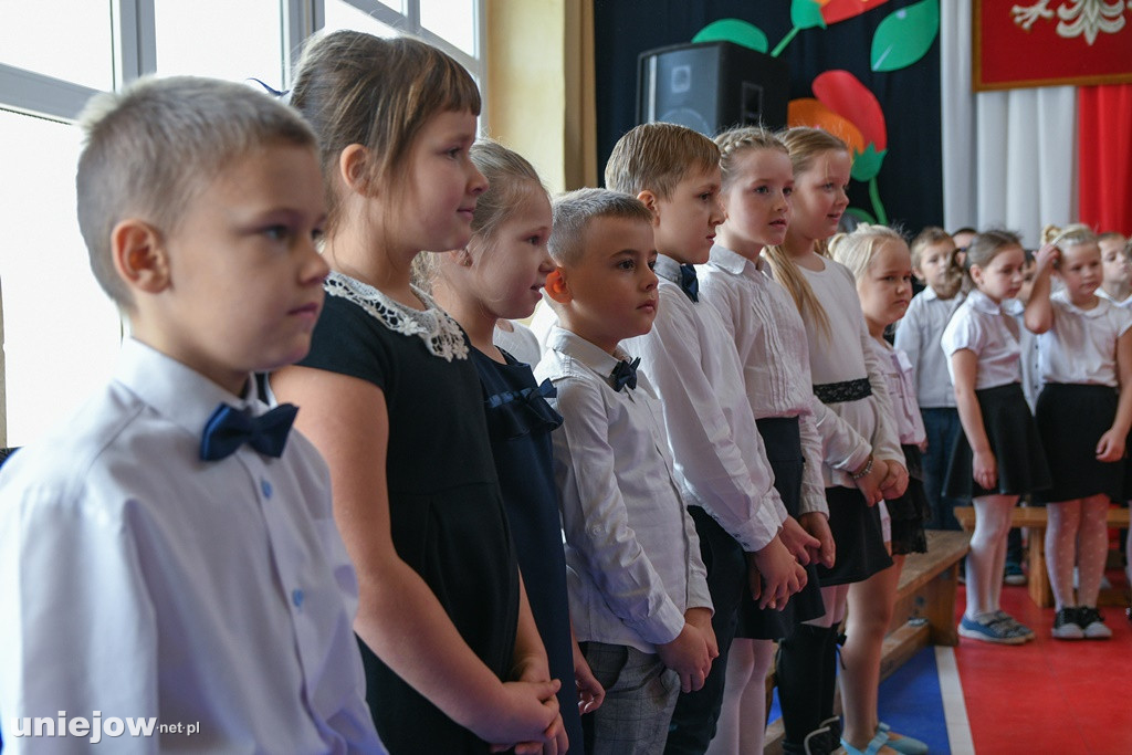Ślubowanie pierwszoklasistów w Uniejowie