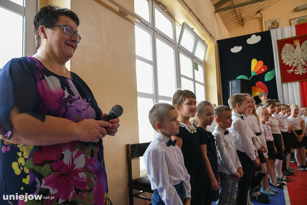 Ślubowanie pierwszoklasistów w Uniejowie