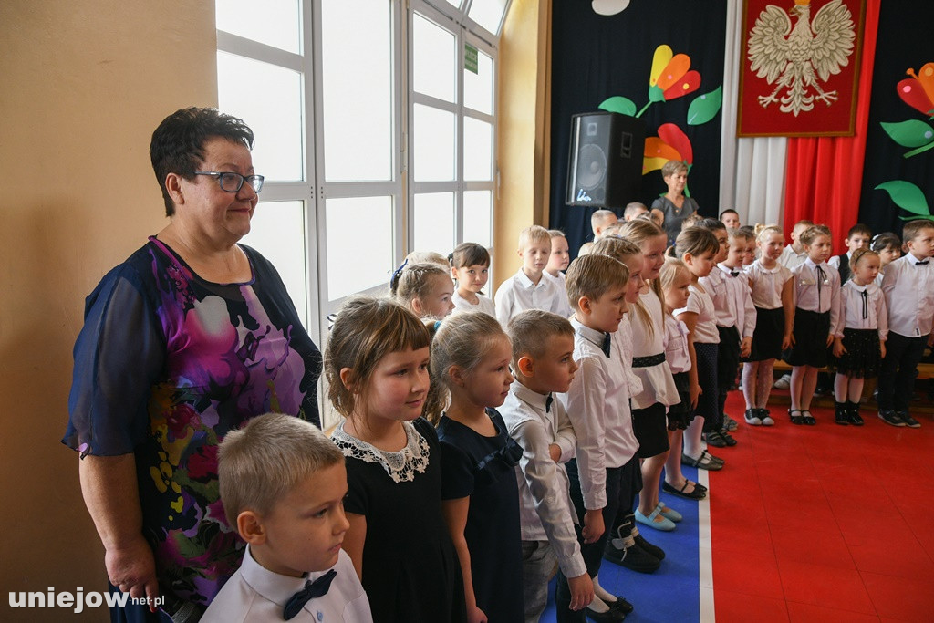 Ślubowanie pierwszoklasistów w Uniejowie