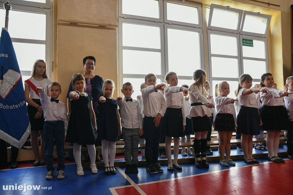 Ślubowanie pierwszoklasistów w Uniejowie