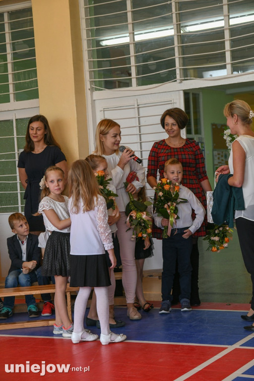 Ślubowanie pierwszoklasistów w Uniejowie