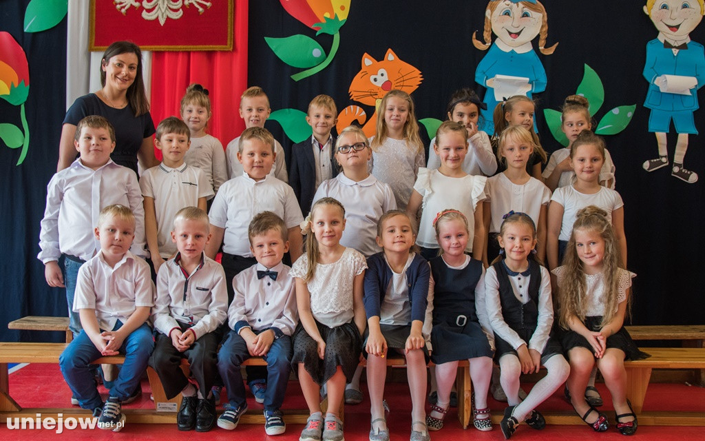 Ślubowanie pierwszoklasistów w Uniejowie
