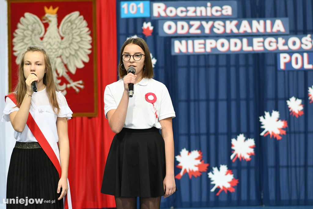 101. rocznica odzyskania niepodległości w SP w Uniejowie
