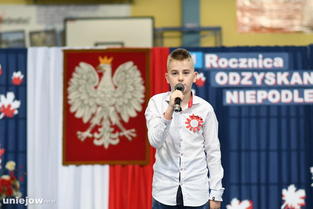 101. rocznica odzyskania niepodległości w SP w Uniejowie
