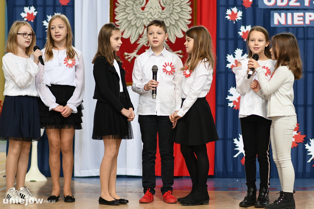 101. rocznica odzyskania niepodległości w SP w Uniejowie