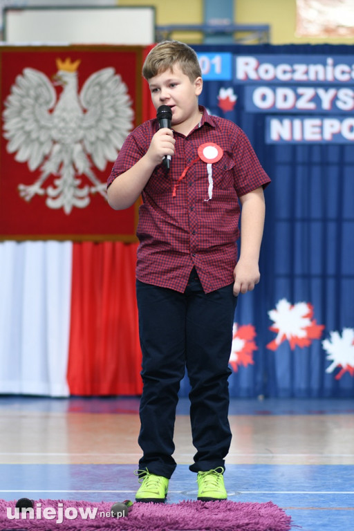 101. rocznica odzyskania niepodległości w SP w Uniejowie