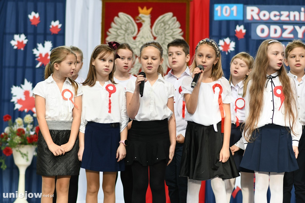 101. rocznica odzyskania niepodległości w SP w Uniejowie