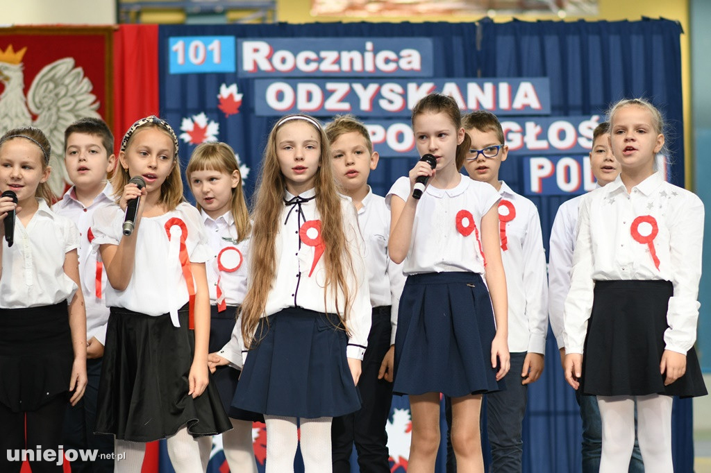 101. rocznica odzyskania niepodległości w SP w Uniejowie