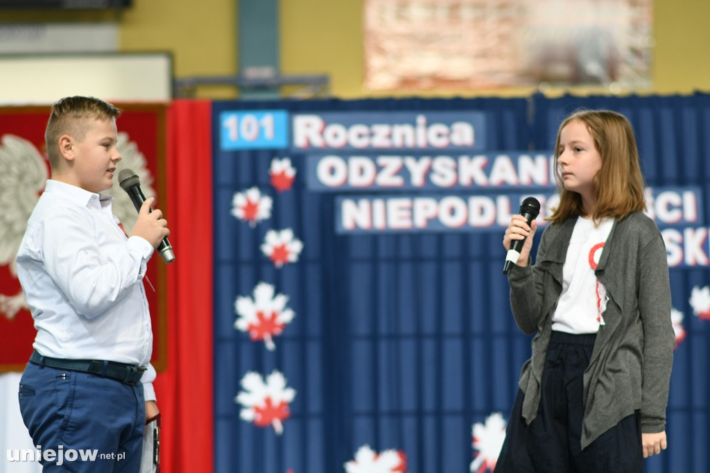 101. rocznica odzyskania niepodległości w SP w Uniejowie