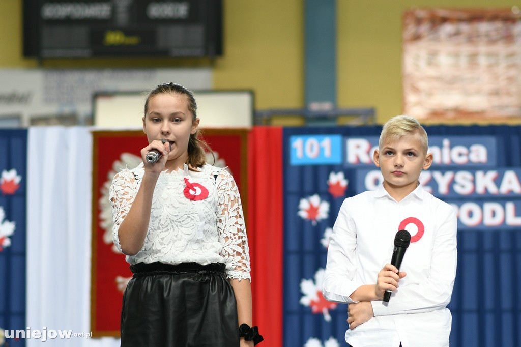101. rocznica odzyskania niepodległości w SP w Uniejowie