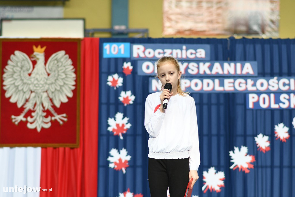 101. rocznica odzyskania niepodległości w SP w Uniejowie