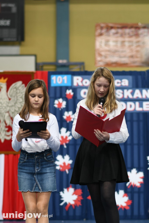 101. rocznica odzyskania niepodległości w SP w Uniejowie