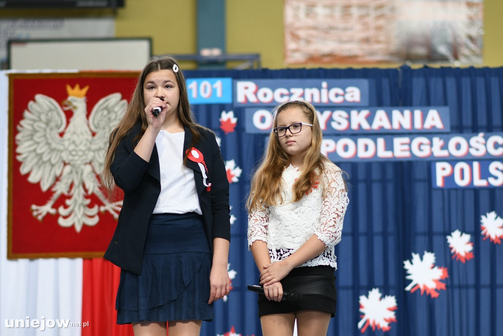 101. rocznica odzyskania niepodległości w SP w Uniejowie