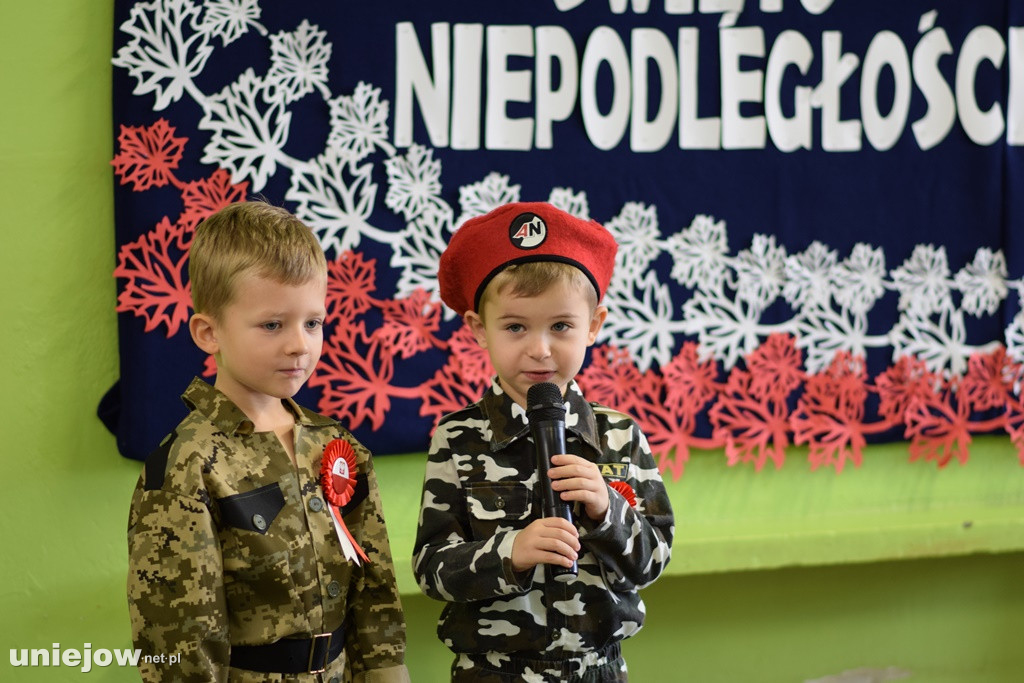 Tak świętują mali patrioci w Uniejowie