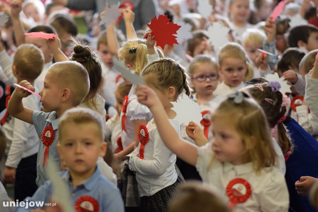 Tak świętują mali patrioci w Uniejowie