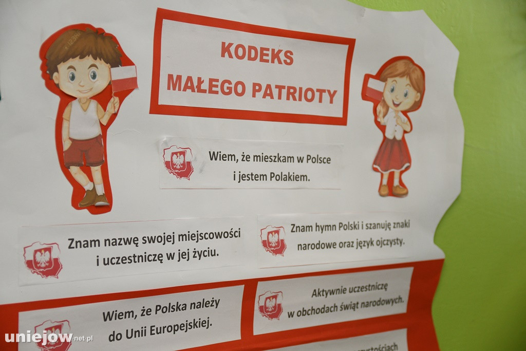 Tak świętują mali patrioci w Uniejowie